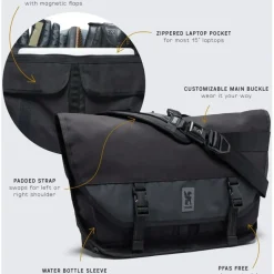 Messenger Bags En Schoudertassen < CHROME Industries CHROME Citizen Koerierstas - 24L - Sage