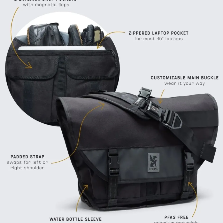 Messenger Bags En Schoudertassen < CHROME Industries CHROME Citizen Koerierstas - 15L - Coyote X