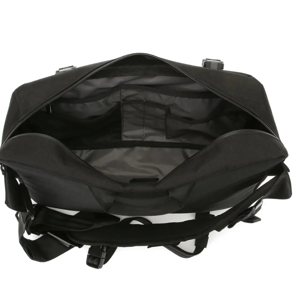 CHROME Kadet Max Schoudertas - 15L - Black Canvas Leather