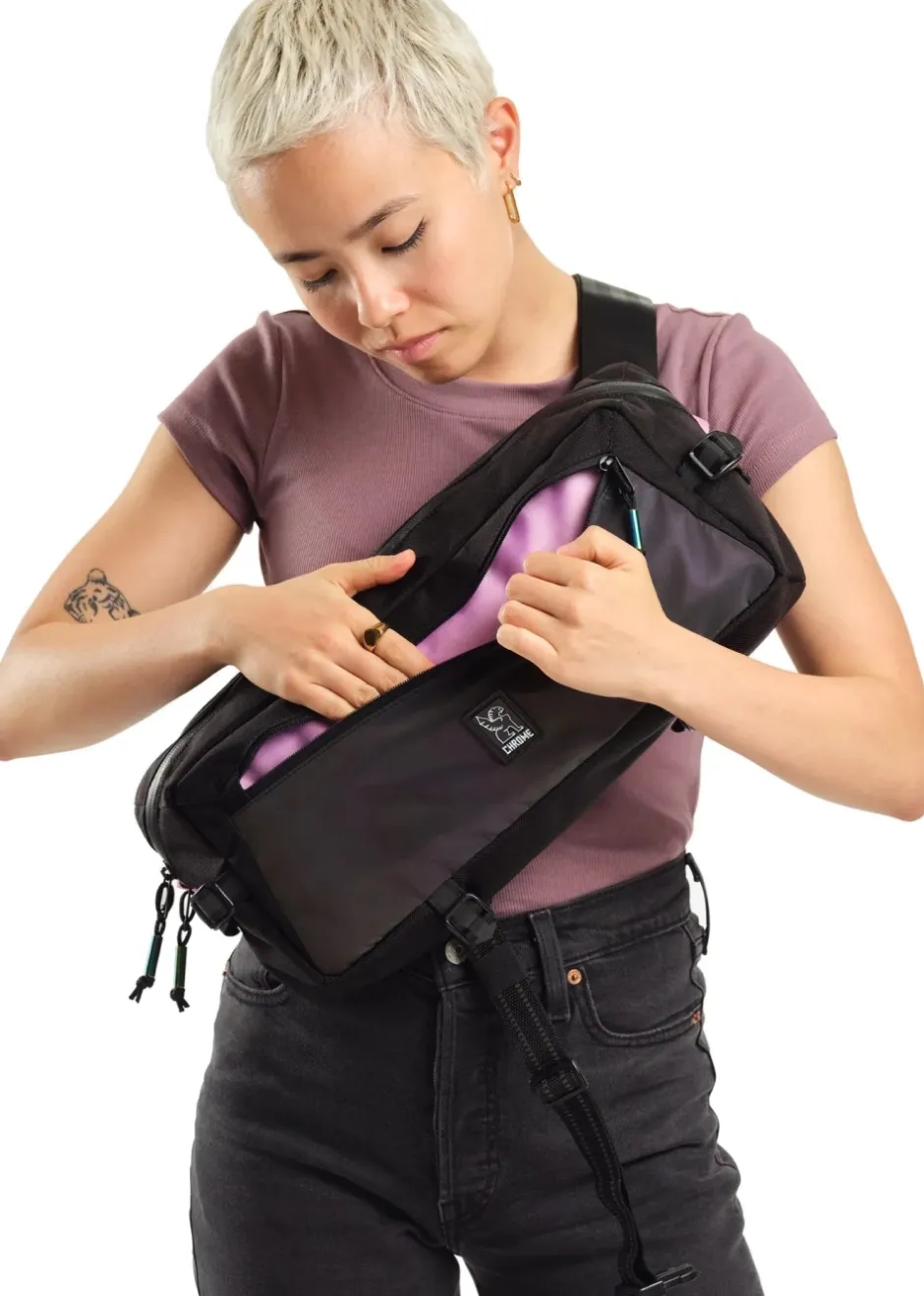 Messenger Bags En Schoudertassen < CHROME Industries CHROME Kadet Schoudertas - 9L - Black XRF Reflective