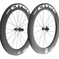 CITEC 8000 CX / 80Ultra DB Wielset - 28" | Clincher | Centerlock - 12x100mm | 12x142mm - XDR | zwart/wit