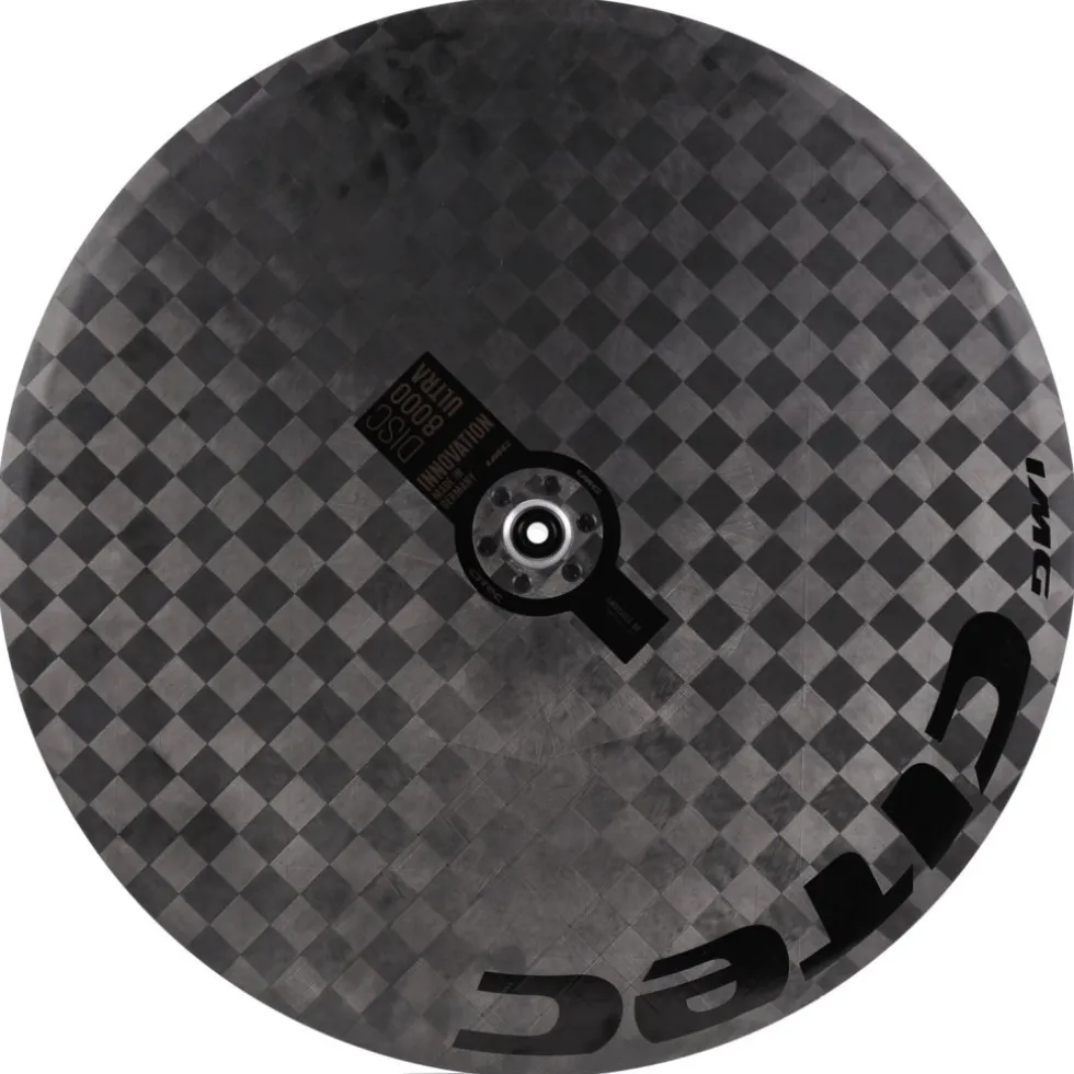 CITEC Disc 8000 Ultra DB Achterwiel - 28" | 20mm | Clincher | Center Lock - 12x142mm - Shimano | zwart