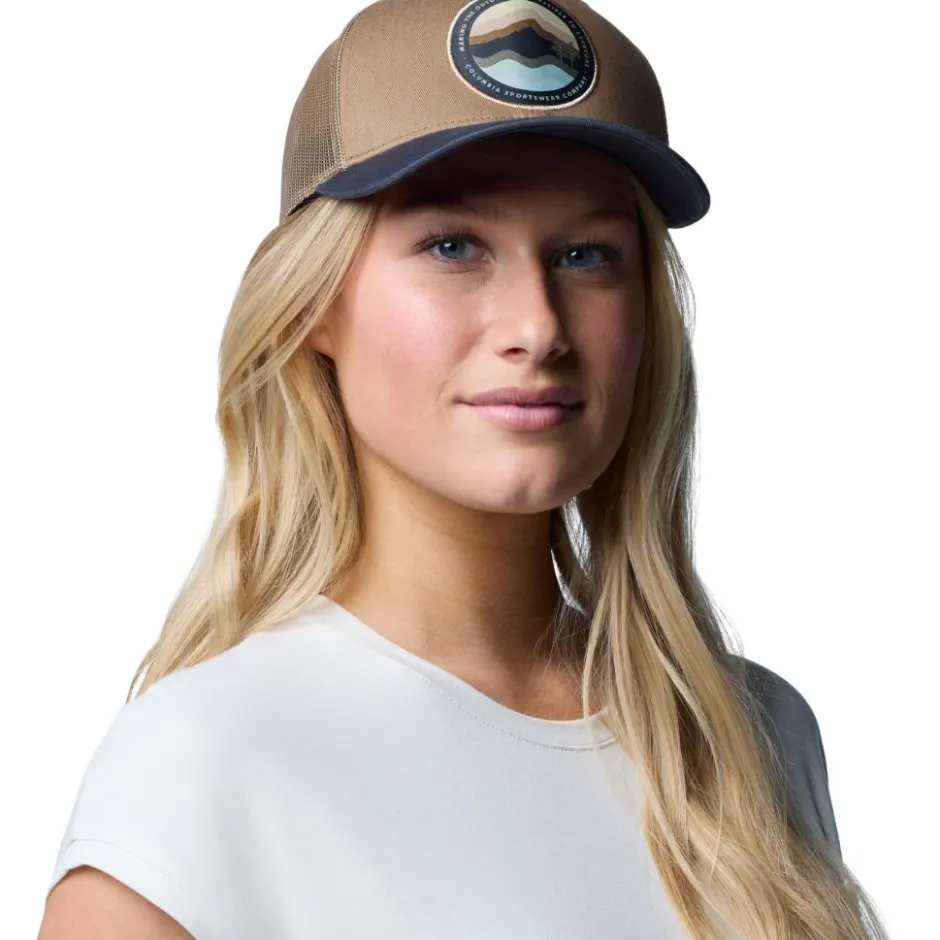 Mutsen < Columbia Mesh Snapback Pet - Delta/Shark/Circular Landscape