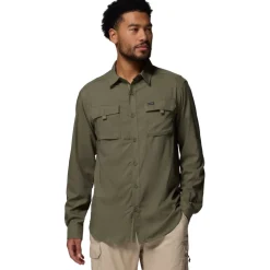 Columbia Silver Ridge Utility II Overhemd met Lange Mouwen Heren - Stone Green