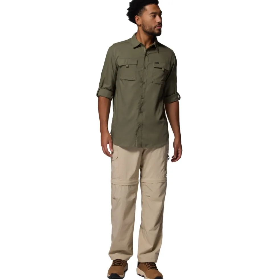 Columbia Silver Ridge Utility II Overhemd met Lange Mouwen Heren - Stone Green