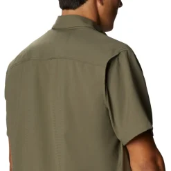 Columbia Utilizer II Solid Overhemd met Korte Mouwen Heren - Stone Green