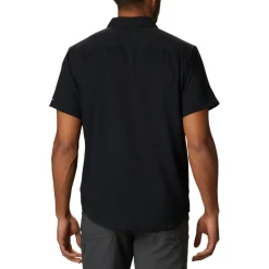 Shirts & Midlayers|T-Shirts & Tops < Columbia Utiizer II oid Overhed et Korte ouwen Heren - Zwart