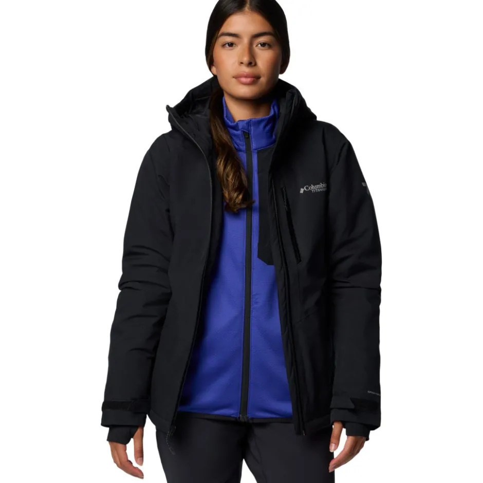 Jassen & Vesten < Columbia Explorer's Edge II Geïsoleerde Jas Dames - Zwart