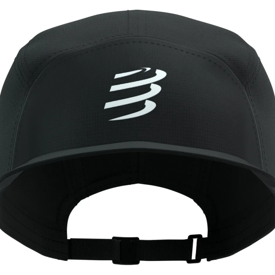 Mutsen < Compressport 5 Panel Light Pet - zwart