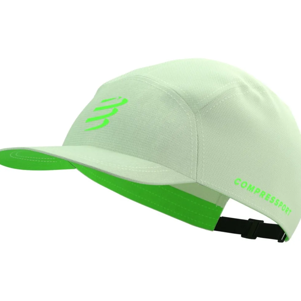 Compressport 5 Panel Light Pet - lime