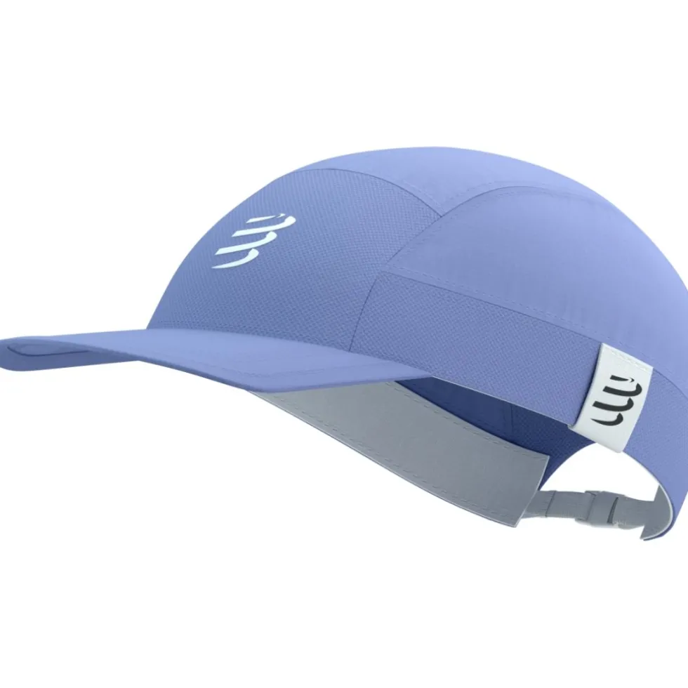 Compressport 5 Panel Light Pet - jacaranda/reflective white