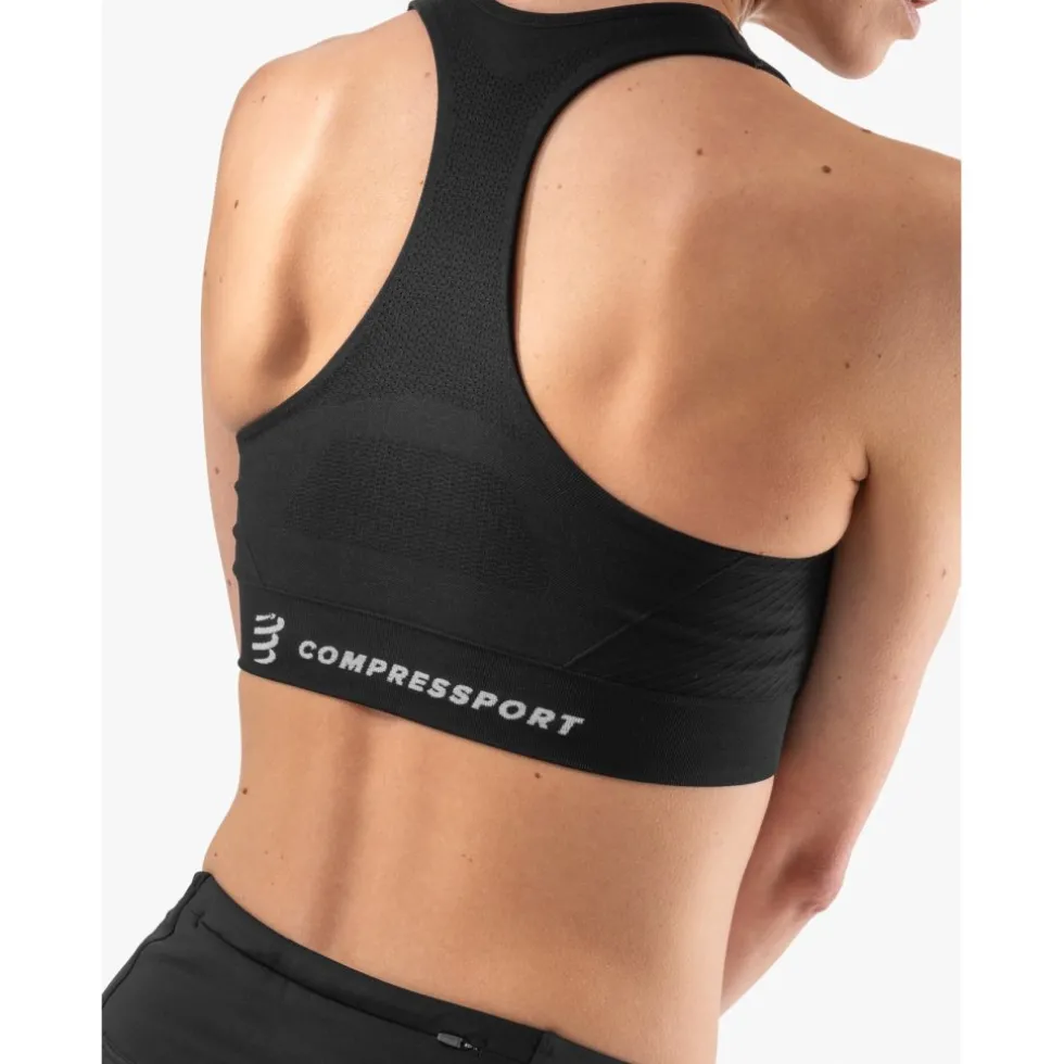 Compressport FeelFree Seamless BH-Top Dames - zwart