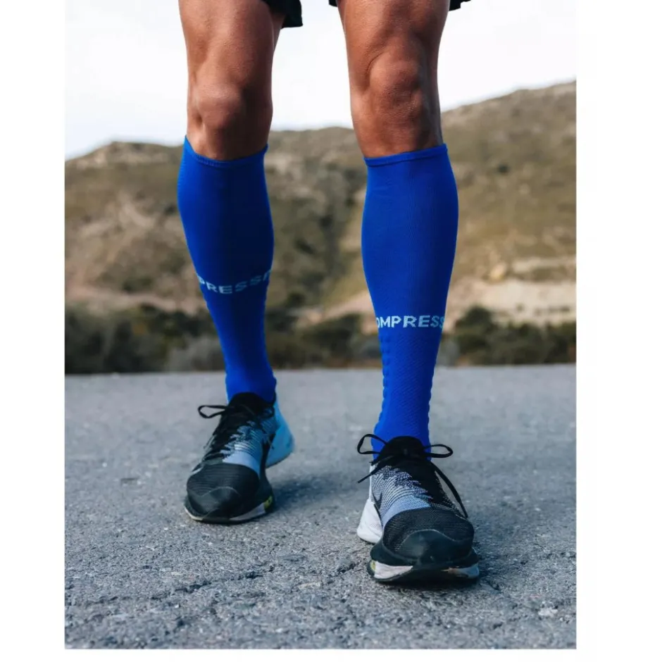 Sokken < Compressport Full Run Compressiesokken - dazzling blue/sugar swizzle