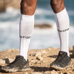 Compressport Full Run Compressiesokken - wit