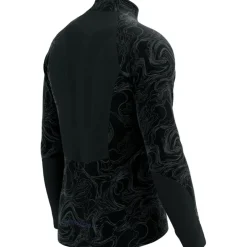 Compressport Hurricane Windproof Jas Heren - black/aurora