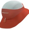 Compressport Ice Bob Zonnehoed - tigerlily/star white