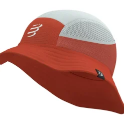 Compressport Ice Bob Zonnehoed - tigerlily/star white