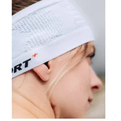 Compressport On/Off Hoofdband - wit/zwart