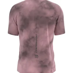 Compressport Performance Running T-Shirt Heren - Eat My Dust! - zephyr tie dye