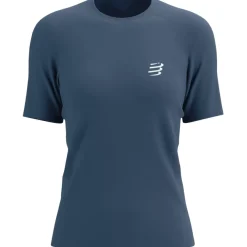 Compressport Performance Running T-Shirt Dames - indigo