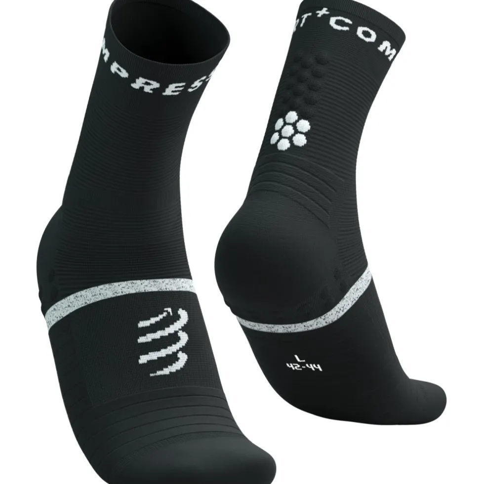 Compressport Pro Marathon Sokken v2.0 - zwart/wit