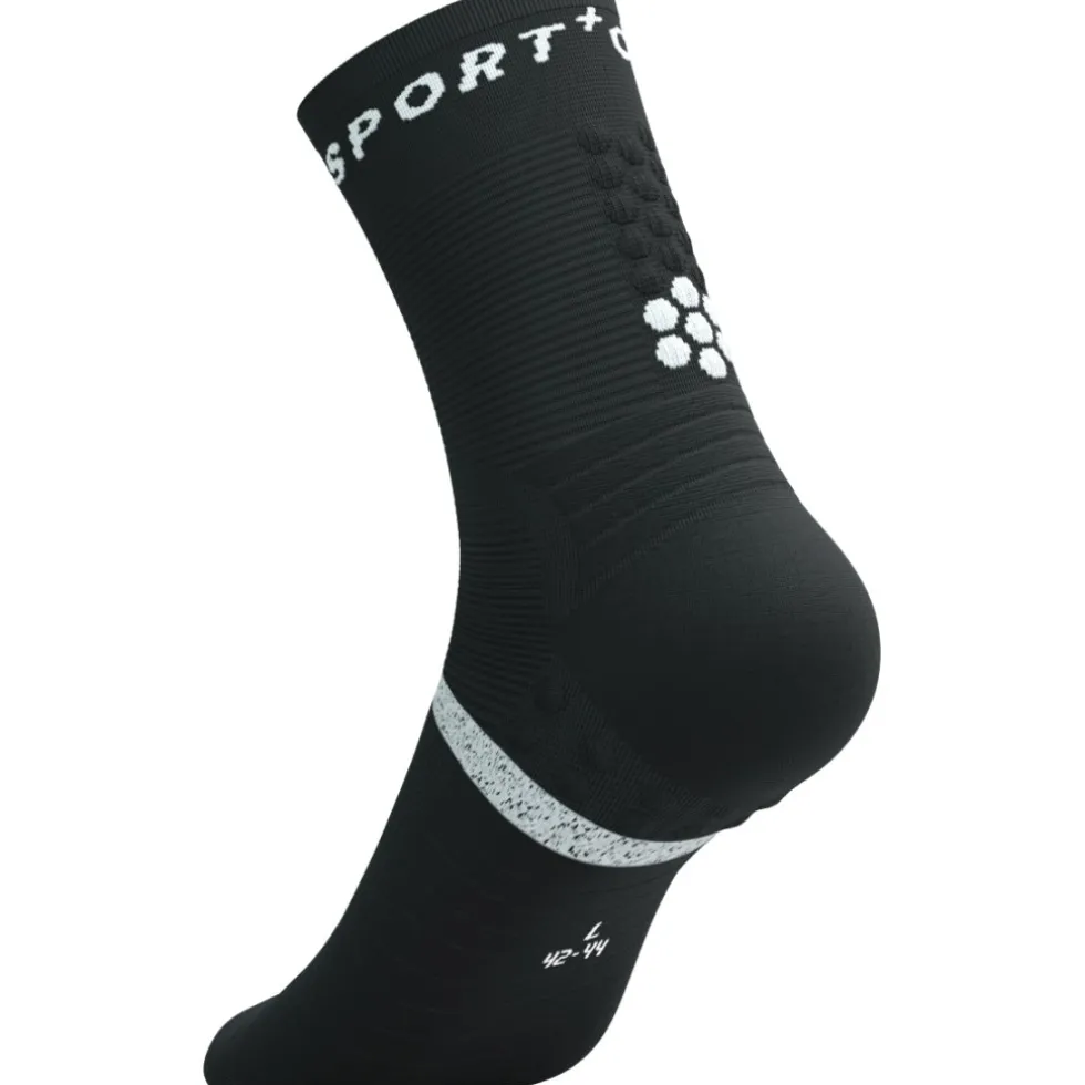 Compressport Pro Marathon Sokken v2.0 - zwart/wit