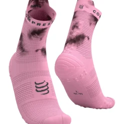 Compressport Pro Racing Compressiesokken v4.0 Run High - Eat My Dust! - Darinda - zephyr tie dye
