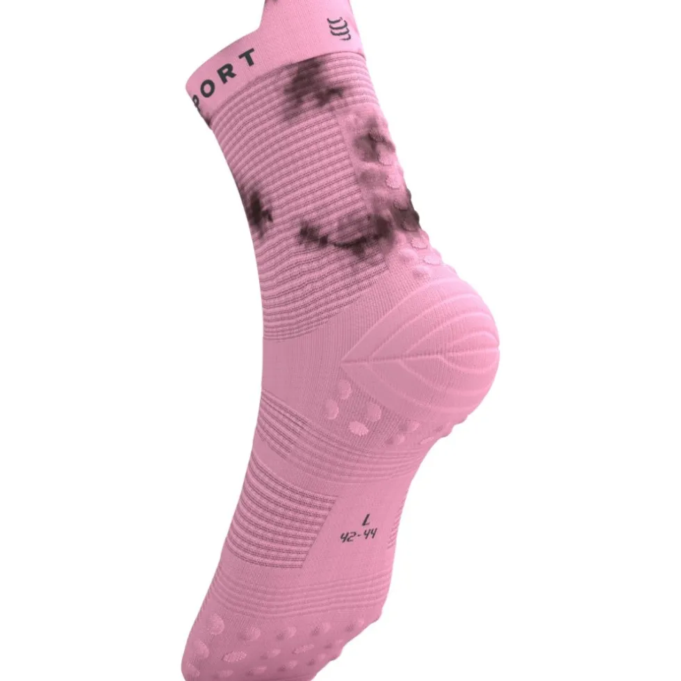 Compressport Pro Racing Compressiesokken v4.0 Run High - Eat My Dust! - Darinda - zephyr tie dye