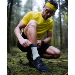Compressport Pro Racing Compressiesokken v4.0 Trail - almost aqua/stargazer/cyclamen