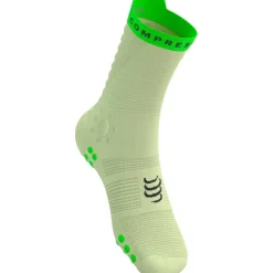 Compressport Pro Racing Compressiesokken v4.0 Trail - lime/neon green