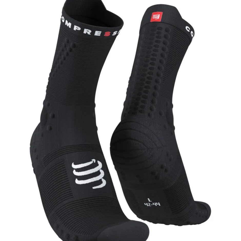 Sokken < Compressport Pro Racing Compressiesokken v4.0 Trail - zwart