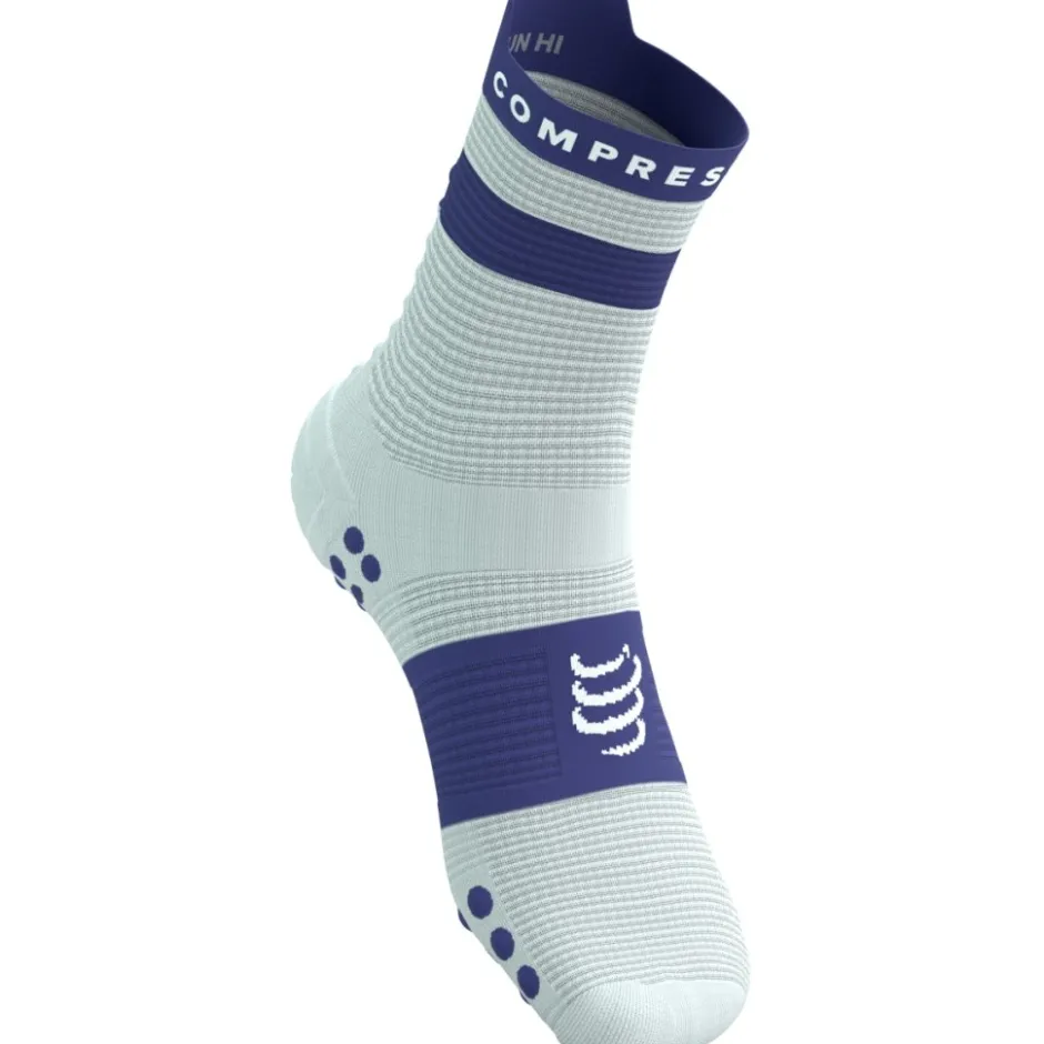 Sokken < Compressport Pro Racing Compressiesokken v4.0 Run High - star white/orient blue