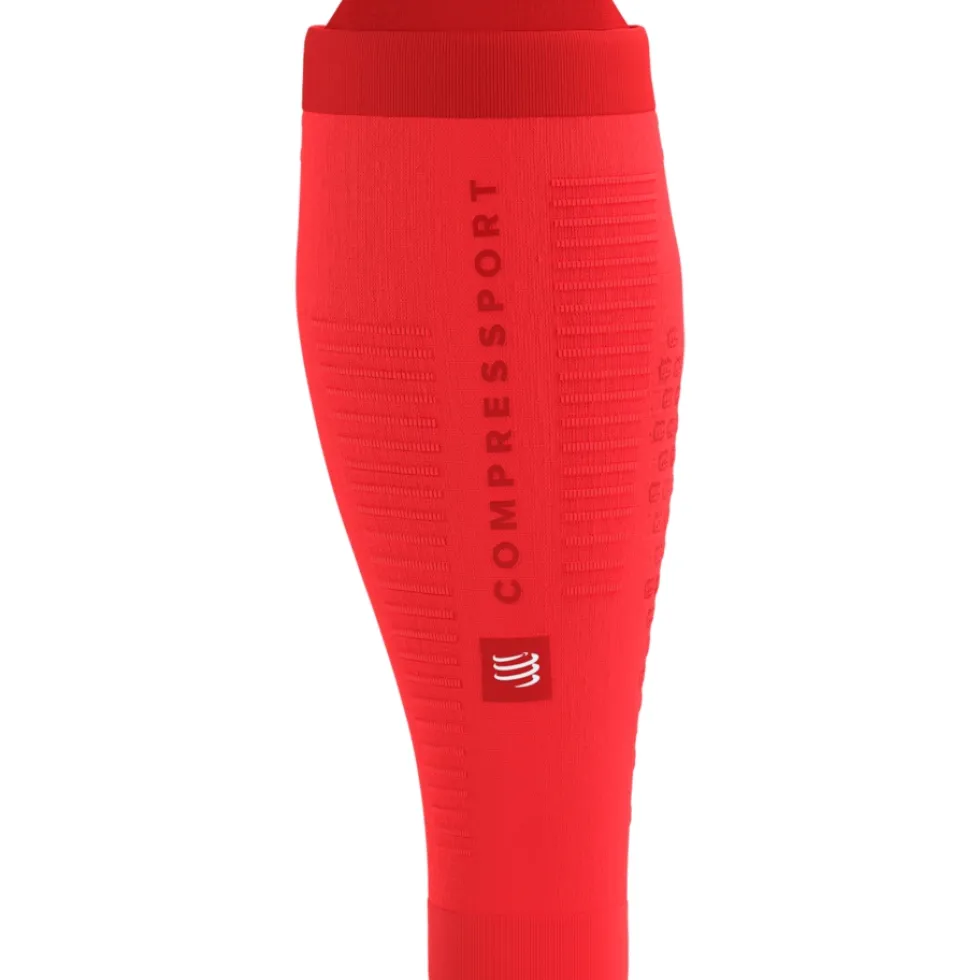 Compressport R2 3.0 Kuitcompressoren - fluo red/white reflective