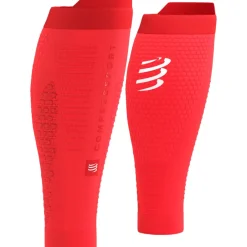 Compressport R2 3.0 Kuitcompressoren - fluo red/white reflective