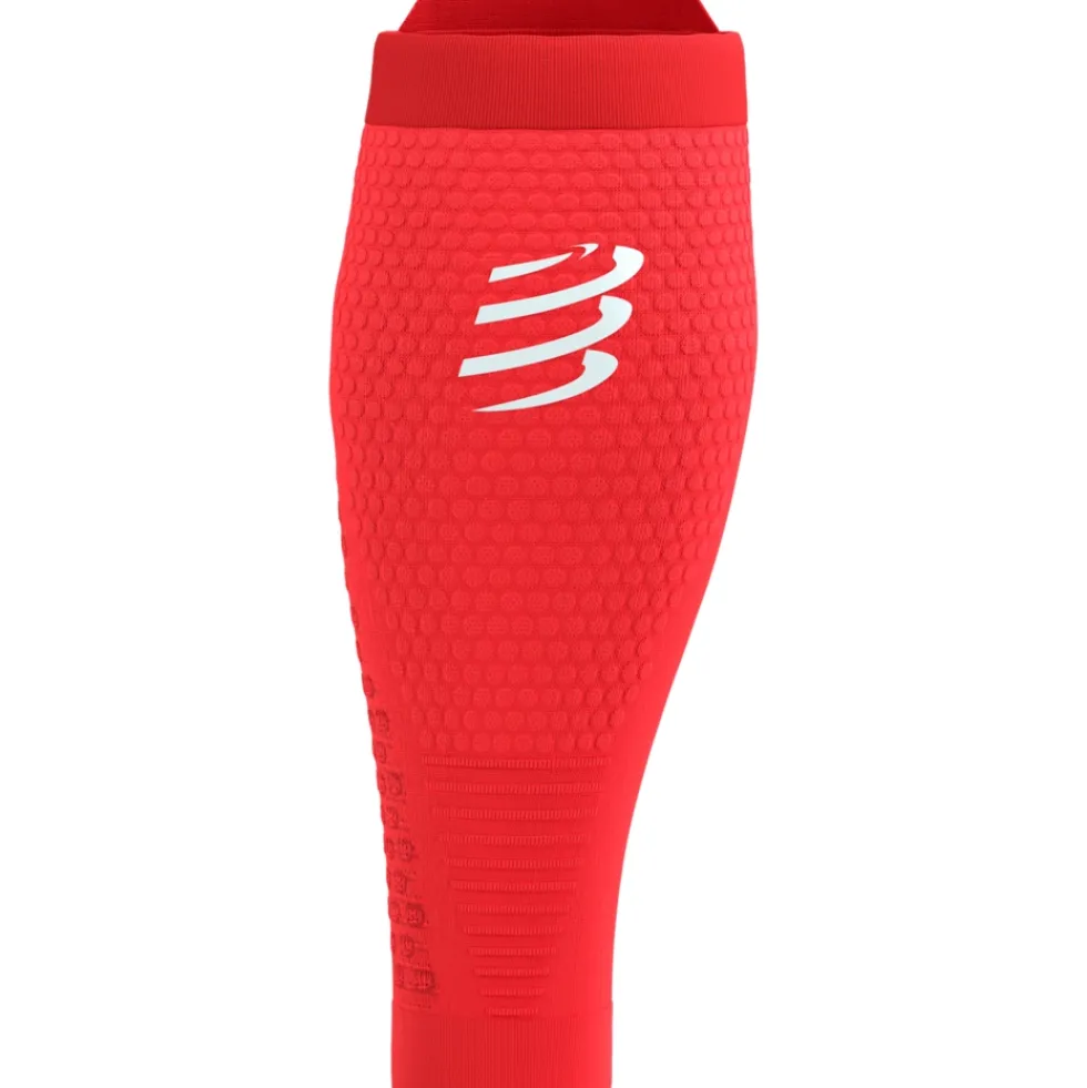 Compressport R2 3.0 Kuitcompressoren - fluo red/white reflective