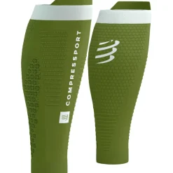 Compressport R2 3.0 Kuitcompressoren - woodbine/white reflective