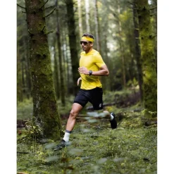 Mutsen < Compressport Thin On/Off Hoofdband - ceylon yellow/black