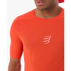 Compressport Trail Racing T-Shirt Heren - tigerlily