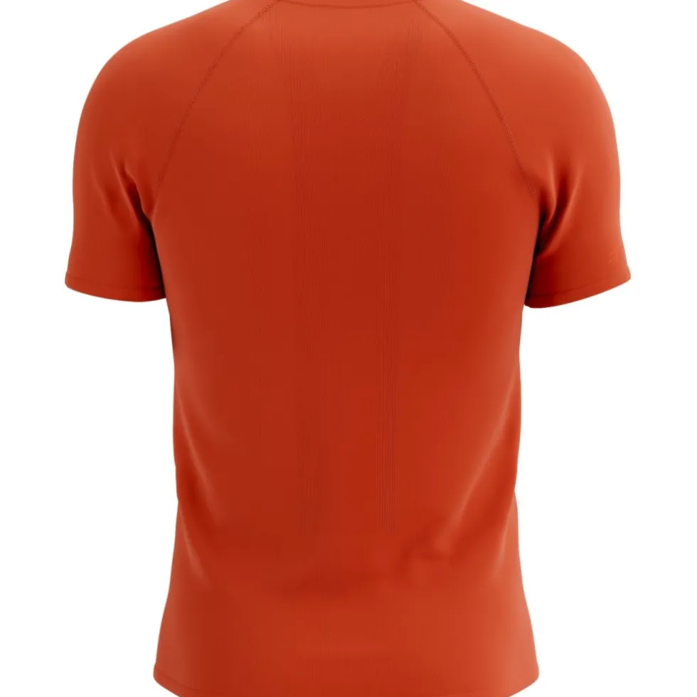 Compressport Trail Racing T-Shirt Heren - tigerlily