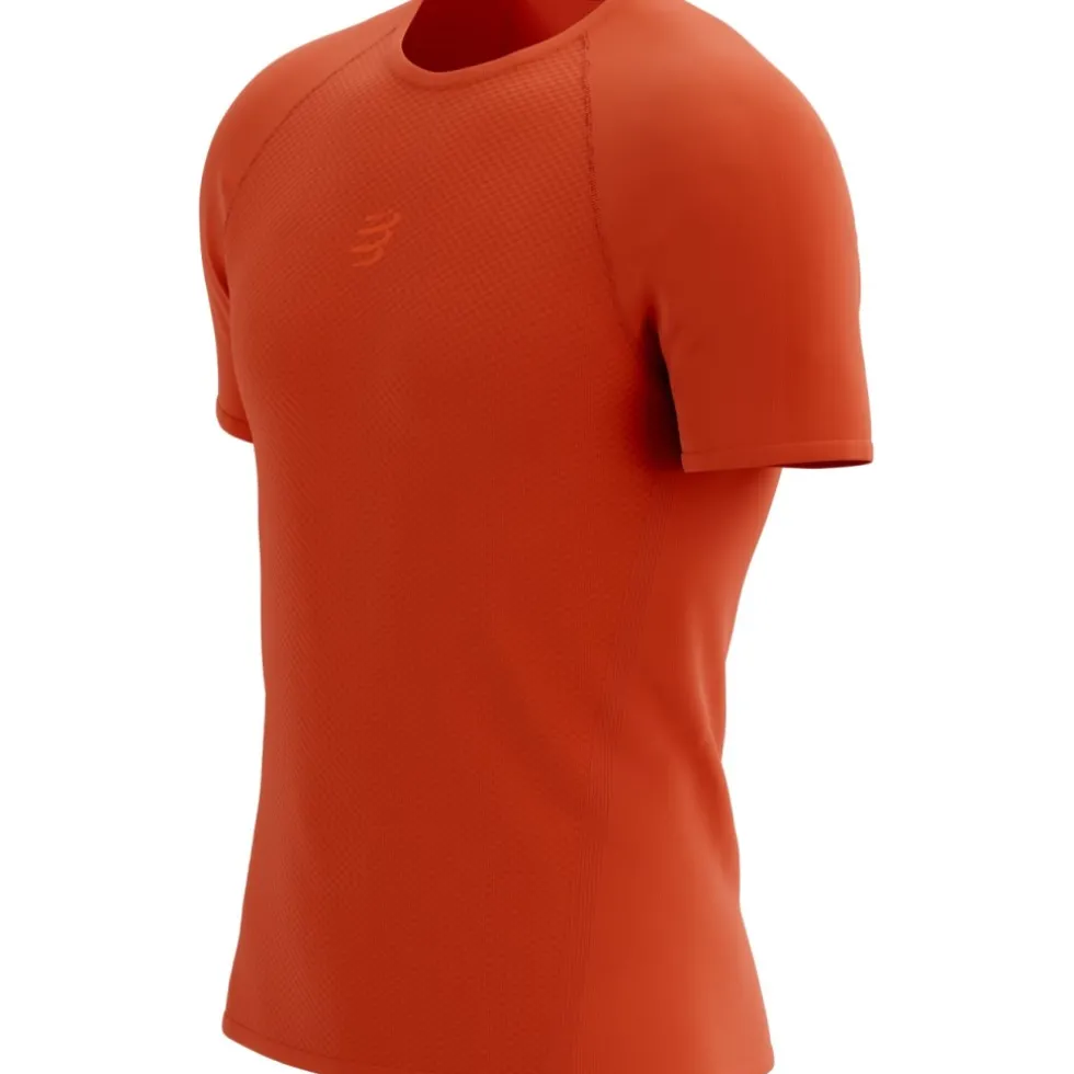 Compressport Trail Racing T-Shirt Heren - tigerlily