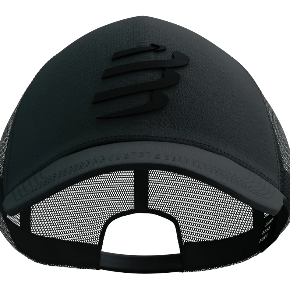 Mutsen < Compressport Trucker Pet - black/black reflective