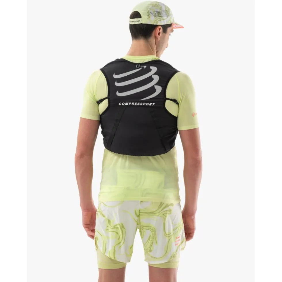 Compressport UltRun Evo Pack 10L Drinkrugzak - zwart