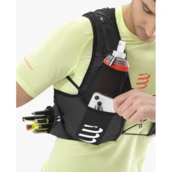 Compressport UltRun Evo Pack 10L Drinkrugzak - zwart