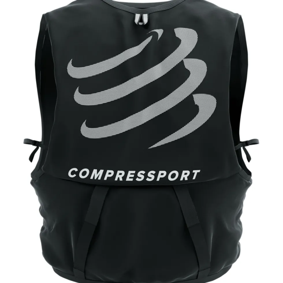 Compressport UltRun Evo Pack 10L Drinkrugzak - zwart