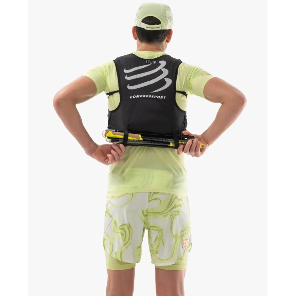Compressport UltRun Evo Pack 10L Drinkrugzak - zwart
