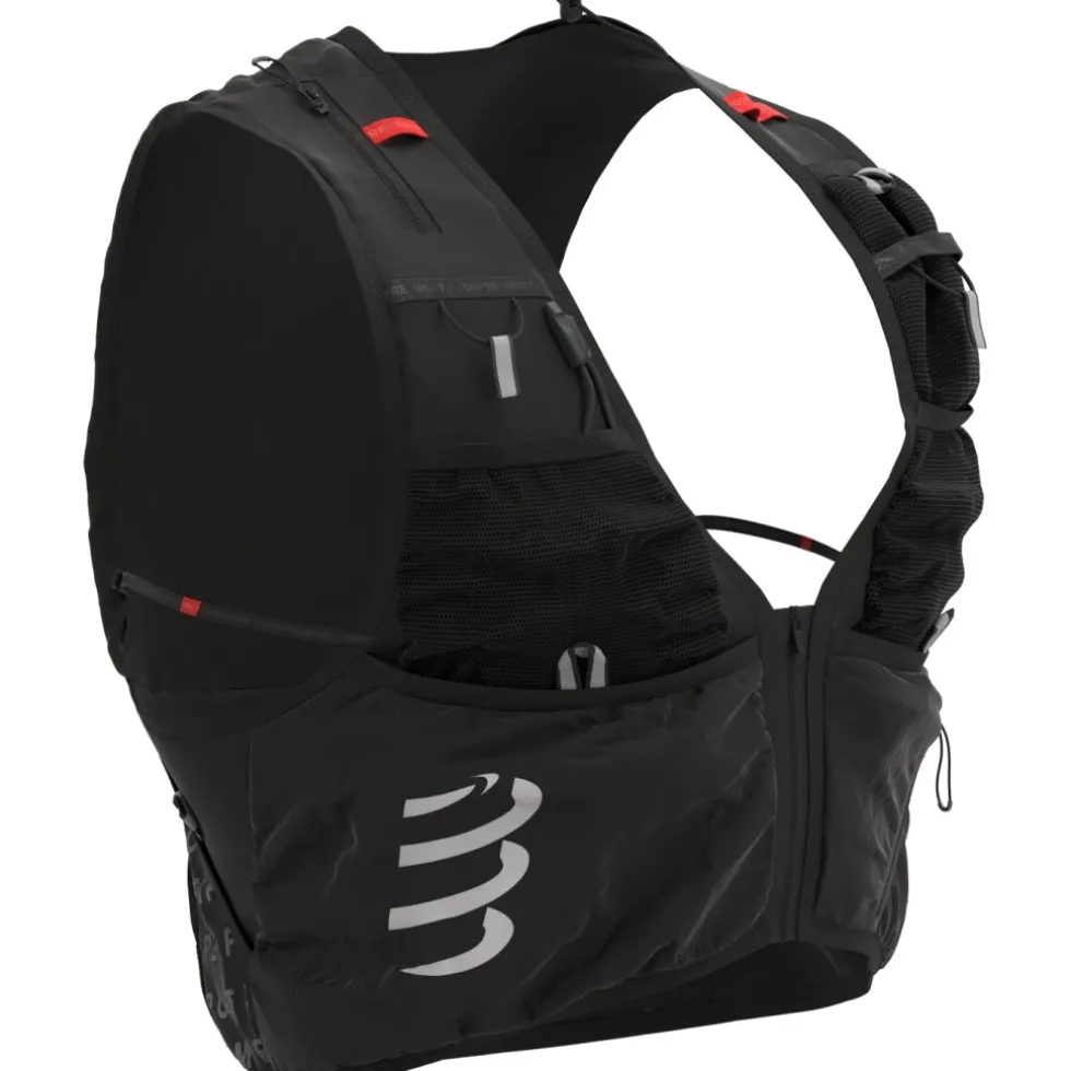 Compressport UltRun S Pack Evo 15L Drinkrugzak - zwart