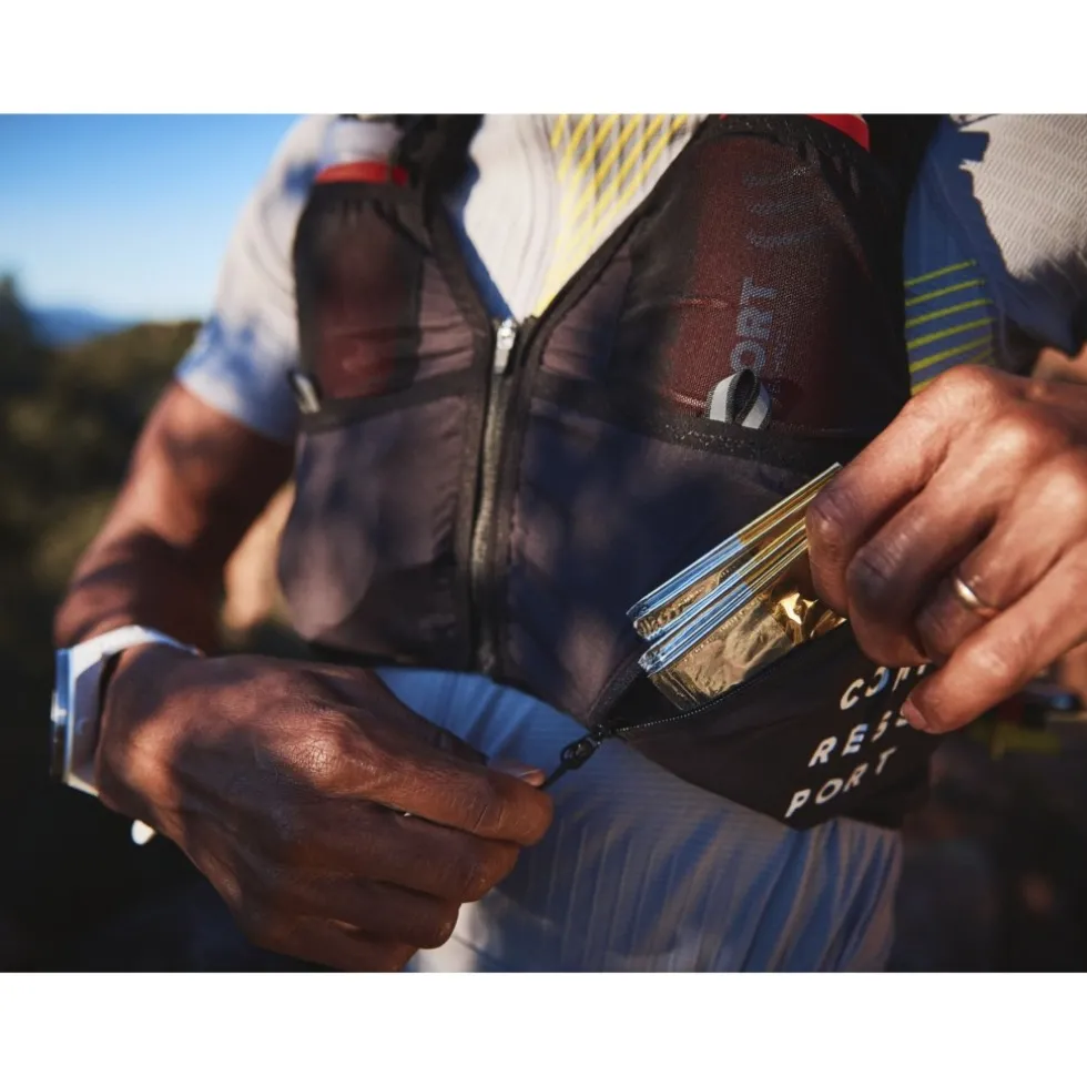 Compressport UltRun S Pack Evo 15L Drinkrugzak - zwart