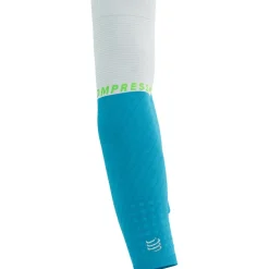 Compressport ArmForce Ultralight Compressie Armwarmers - norse blue/neon green