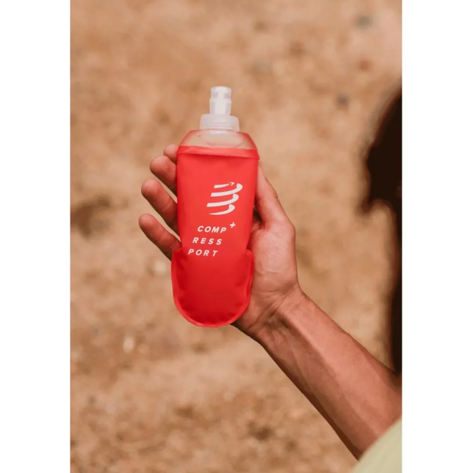 Bidons < Compressport ErgoFlask 300ml - rood