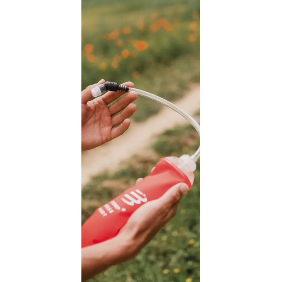 Compressport ErgoFlask 500ml + Slang - rood
